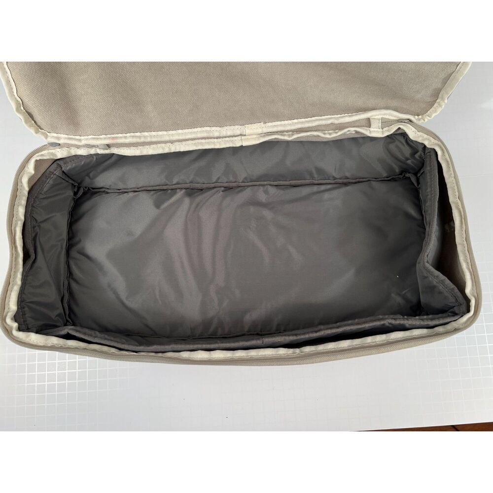 Lo & Sons Cataline Deluxe Small Weekender Bag / Duffel  in Dove Grey - Picture 11 of 15